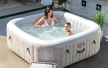 Надувная джакузи INTEX PureSpa Chevron Deluxe ; артикул 28472